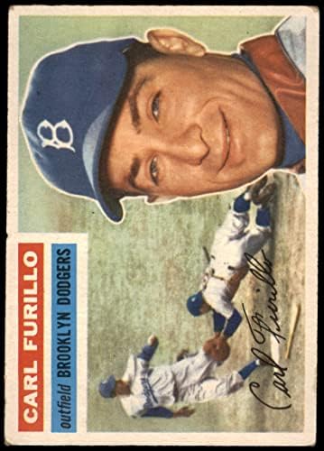 1956 Topps 190 Carl Furillo Brooklyn Dodgers GD+ Dodgers