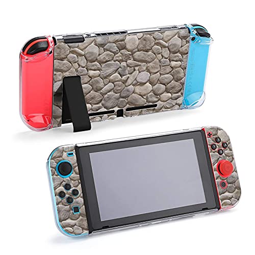 Carcasă pentru Nintendo Switch, Faux Stone Cinci piese Setează Accesorii pentru consolă de joc pentru acoperire de protecție