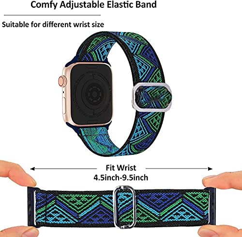 Lamshaw compatibil pentru Cubitt Teens Smart Watch Band, Elastics Elastics Nylon Reglabil Accesorii cu curea de înlocuire Compatibil pentru Cubitt Teens 1,69 '' / Cubitt Jr Smart Watch Fitness Tracker