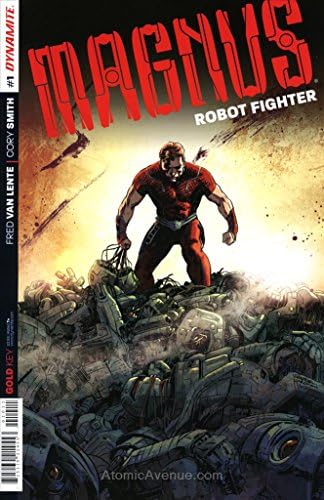 Magnus Robot Fighter # 1 VF; dinamită carte de benzi desenate