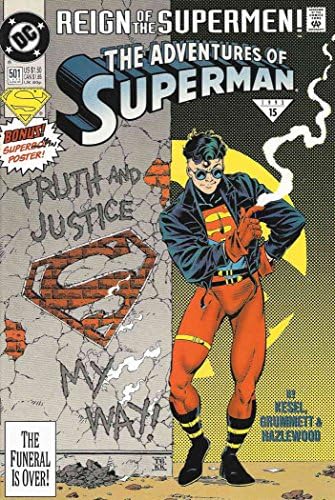 Aventurile lui Superman # 501 VF / NM; DC carte de benzi desenate