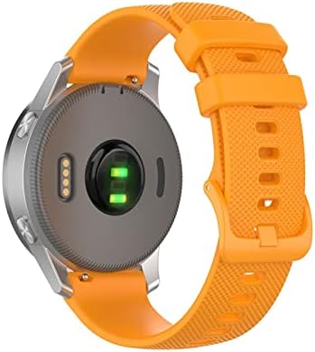 MGTCAR 20mm Brățară curea pentru încheietura brățării pentru Ticwatch E pentru Garmin Venu pentru Forerunner 645 Smartwatch Smartwatch Bandband