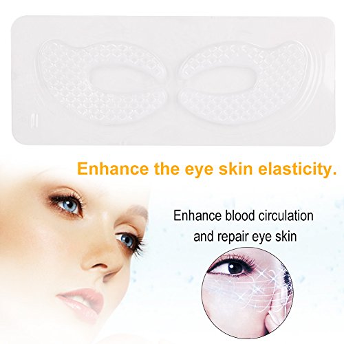 20 de perechi plăcuțe pentru ochi de cristal de colagen, umiditate anti -riduri îmbătrânirea mască pentru ochi, scutiți peticul