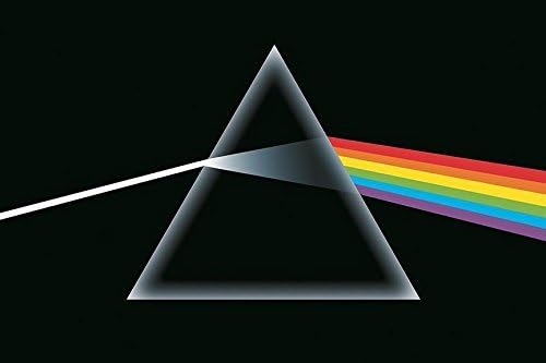 BuyartForless Pink Floyd - Dark Side of the Moon, Prism 36x24 Music Album Art Print Poster Classic