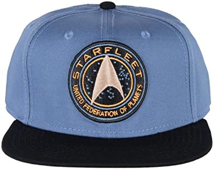 Star Trek Starfleet United Federația Planetelor Snapback Reglabil Snapback Cap Blue