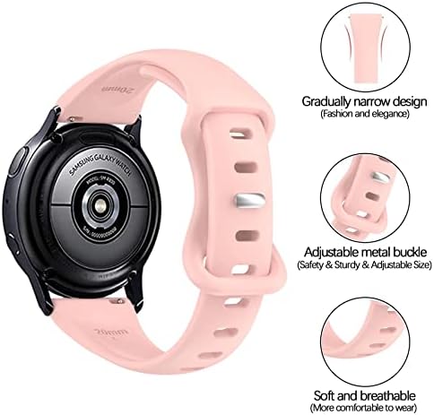 Compatibil cu Samsung Galaxy Watch 5 Band/Watch 5 Pro 45mm/Galaxy Watch 4 40mm 44mm/Watch 4 Classic 42mm 46mm/Galaxy Watch