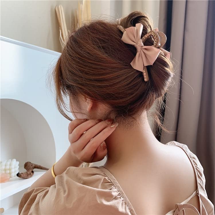 Quesheng Elegant Rinonă Fairy Arc Clipuri de păr CLIP -uri Temperament Rechin Clip Clamp Accesorii de păr pentru femei pentru