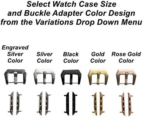 Set de bandă de zodiac Taurus compatibil cu Apple Watch 38mm 40mm 42mm 44mm Iwatch 1 2 3 4 Seria maronii maro curele în relief