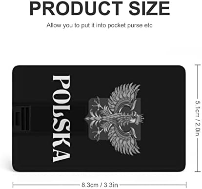 Steagul Poloniei cu poloneză Eagle USB Flash Drive Flash Card Personalizat Card Drive Stick Stick USB Key Cadouri