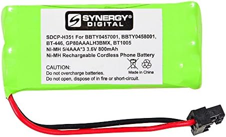 Synergy Digital Thone Ford Bateries, compatibile cu UNIDEN D1364BK Telefon fără fir, compatibil cu baterie UNIDEN BT-1008,