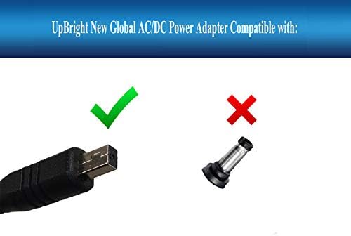 Upbright nou adaptor global AC/DC compatibil cu SAMSUNG SC-DX100 SC-DX103 SC-DX105 SC-MX10 SC-HMX10 SC-HMX20 SC-D24 HMX-H104 SC-D263 SC-D27 SCD29 SC-DX205 SC-DC173U SC-DC575 Alimentare electrică