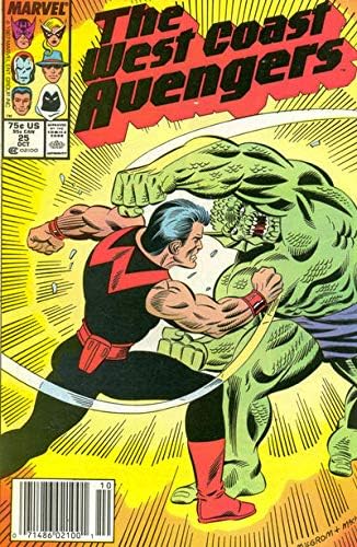 Coasta de Vest Avengers # 25 FN; Marvel carte de benzi desenate / Abomination Steve Englehart