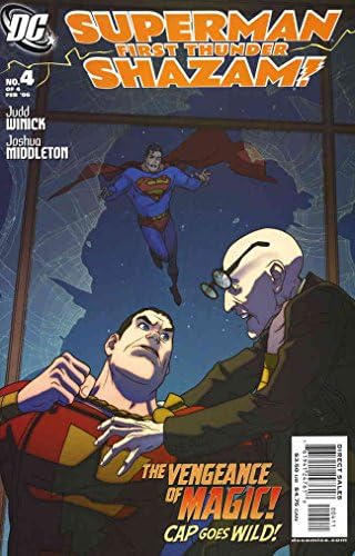Superman / Shazam: primul tunet #4 VF; DC carte de benzi desenate