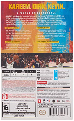 NBA 2k22 ediția a 75 - a aniversare-Nintendo Switch