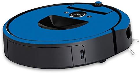 Piele MightySkins compatibilă cu aspiratorul robotului iRobot Roomba i7-Albastru Solid / capac protector, durabil și unic de