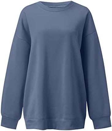 Panouri pentru femei Loose Fit Jump Tops cu mânecă lungă Hold Tops Tricouri libere Tricouri Bluză Bluză Streetwear Pullover