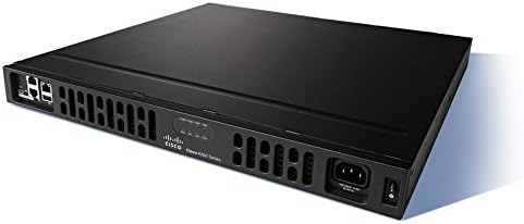 Router Cisco 4331 - 2 porturi - Port de gestionare - 6 sloturi - Gigabit Ethernet - 1U - Montabil pe raft, montabil pe perete