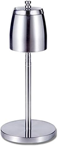 NYKCPJMW scrumieră din oțel inoxidabil, suport reglabil în înălțime Stand Telescopic Stand Teachtray Trau de țigară, pentru