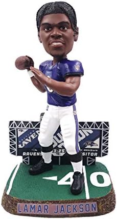 Lamar Jackson Baltimore Ravens Tabloul de bord Ediție specială Bobblehead NFL