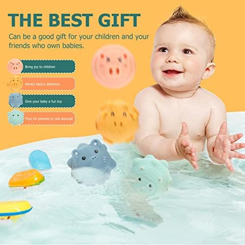 Nuobesty 3pcs pentru bebeluși pentru copii pentru copii pentru copii jucării pentru copii pentru baie joc de apă jucărie jucărie