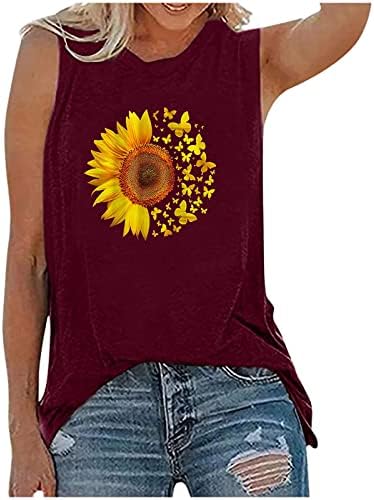 Cămașă pentru femei Vară Toamnă 2023 haine bumbac Graphic Brunch Loose Fit Plus Size Camisole Tank Top cămașă vestă pentru