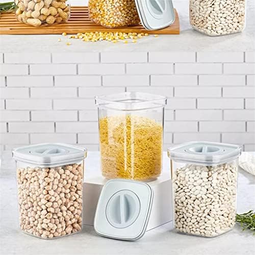PPGGZ bucătărie Lock depozitare Container alimentare depozitare sticla Spice vrac cereale zahăr castron acasă comoditate cutie