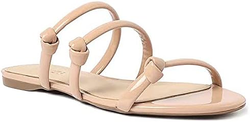 Papuci plate pentru femei curea diapozitive sandale de sandale de vară modă deschisă degetele exterioare pentru ziua doamnelor