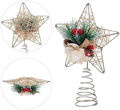 Galpada de Crăciun decorațiuni de Crăciun 1pc creativă de Crăciun Star Decor de Crăciun decor de Crăciun ornament de topper