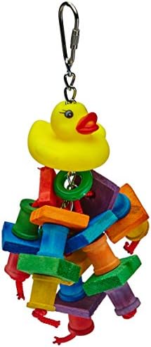 A&E CAGE Company HB708 Happy Beaks Duck Monster Monster Assorted Bird, 2 pe 9,5