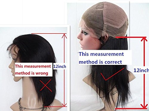 Frumoasă Perucă frontală din dantelă de 22 cu păr pentru Bebeluși peruci Negre din păr uman Brazilian Virgin Remy Păr Uman