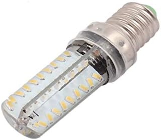 Nou Lon0167 AC 220V prezentat 4W E14 3014smd eficacitate fiabilă LED bec de porumb 72-LED lampă din silicon estompată alb cald