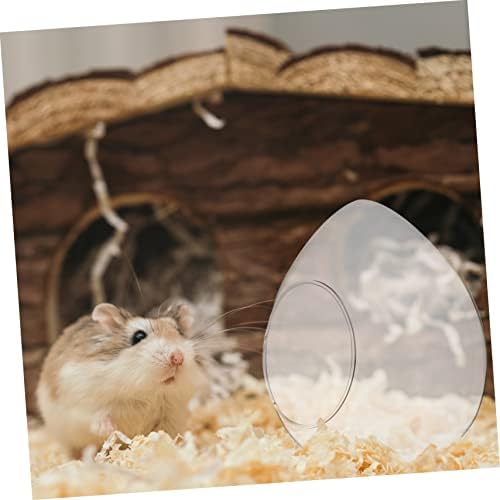 Popetpop hamster cuib jucărie hamster criter cușcă cușcă cușcă hamster hamster cuib cu cutie de sticlă chinchilla casă hamster ascuns păsări de răcire casă pentru animale de companie pat pat patul mic pahar mic