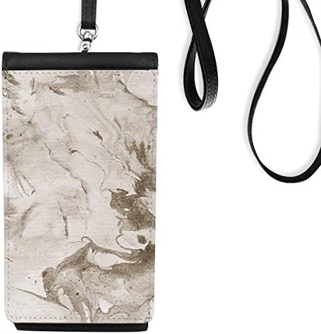 Gri poluat poluat murdar textură de hârtie textură telefon portofelul de portofel agățat pungă mobilă buzunar negru