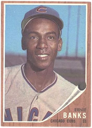 Baseball MLB 1962 Topps 25 Ernie Banks EX/NM Cubs