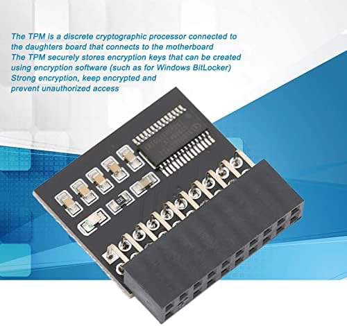 Tpm2. 0 modul 20pin criptare modul de securitate, procesor TPM modul sistem card de la distanță compatibil cu WIN11 2.0 Versiunea