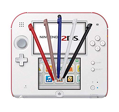 10 PC -uri stilouri Stylus pentru Nintendo 2DS - Cocotop compatibil consolă slot video înlocuitor plastic stylus touch stilou pentru 2DS - Color mix