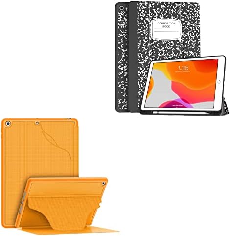 Pachetul de carcasă de compoziție de carte Soke cu 6 copertă de unghiuri magnetice pentru iPad 10,2 inci carcasă 2021/2020/2019