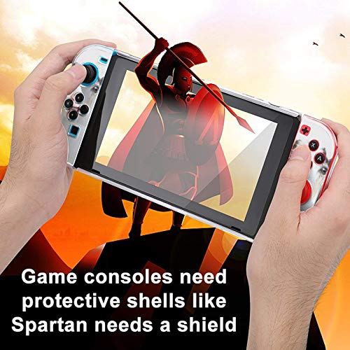 Carcasă pentru Nintendo Switch, oaie amuzantă cinci piese setează accesorii pentru consolă de joc de protecție pentru copertă de protecție pentru comutator