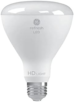 Ge Refresh 6-Pack 65 W echivalent Dimmable Daylight Br30 LED Light Fixture bec de 22 de ani de viață