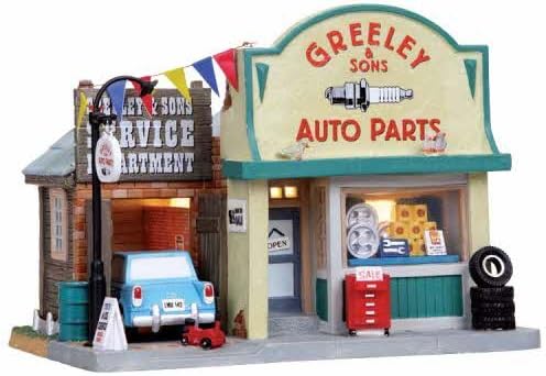 Lemax Village Collection Greeley & Sons Auto Parts 05028