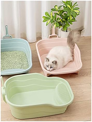 WSABIG cutie de gunoi pentru pisici cutie de gunoi automată pentru pisici Semi-închisă pentru pisici cutie de gunoi pentru