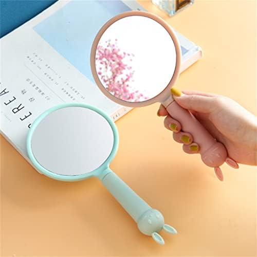 WALNUTA desene animate Bunny ureche Handheld vanitatea oglindă machiaj oglindă salon de înfrumusețare machiaj vanitatea mână
