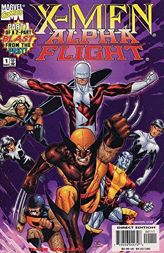 X-Men/Alpha Flight 1 VF; Marvel Comic Book | John Cassaday