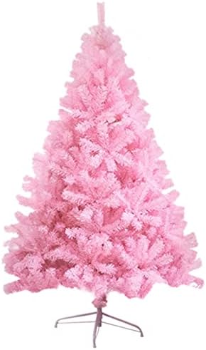 Surprizon 4/5/6/7 ft Artificial Pink Christmas Tree de Crăciun Pin de pin cu picioare de metal solid perfect pentru decorațiuni