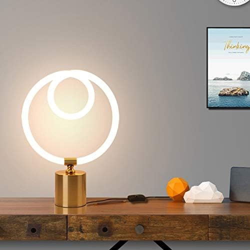 Lămpi de masă zhyh 360 ° decorare iluminat lumini LED Lumini