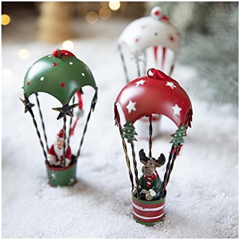 Pifude de Crăciun decorațiuni de fier din fier forjat Crăciun cu aer cald parașuta pandantivului creative Creative de Crăciun