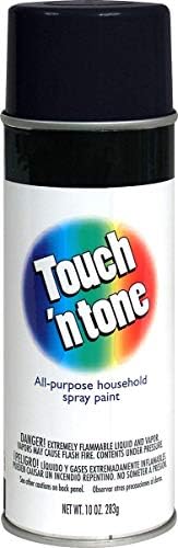 Touch N Tone Spray Paint 55276830, 10 oz, negru lucios