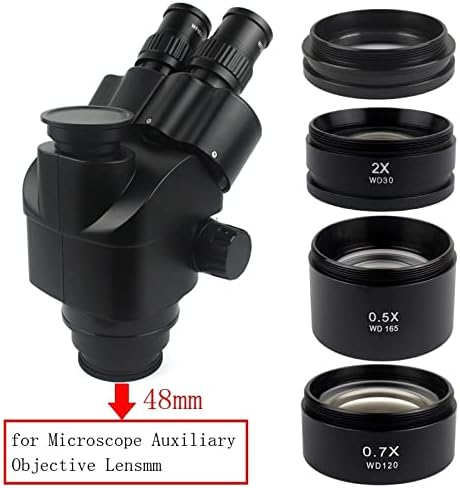 Accesorii la microscop 0,5x 0,7x 1,0x 2,0x pentru consumabile de laborator microscop cu zoom stereo trinocular