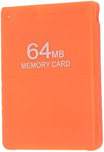 Memorie de mare viteză, Card de memorie de 64 MB ABS transmisie rapidă eficientă profesională pentru PS2 orange