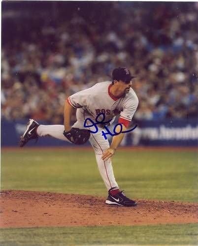 John Halama Boston Red Sox a semnat 8x10 Foto cu Coa